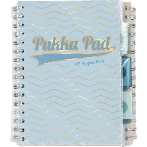 A5 Pukka Pad Pastel Project Book - Blue