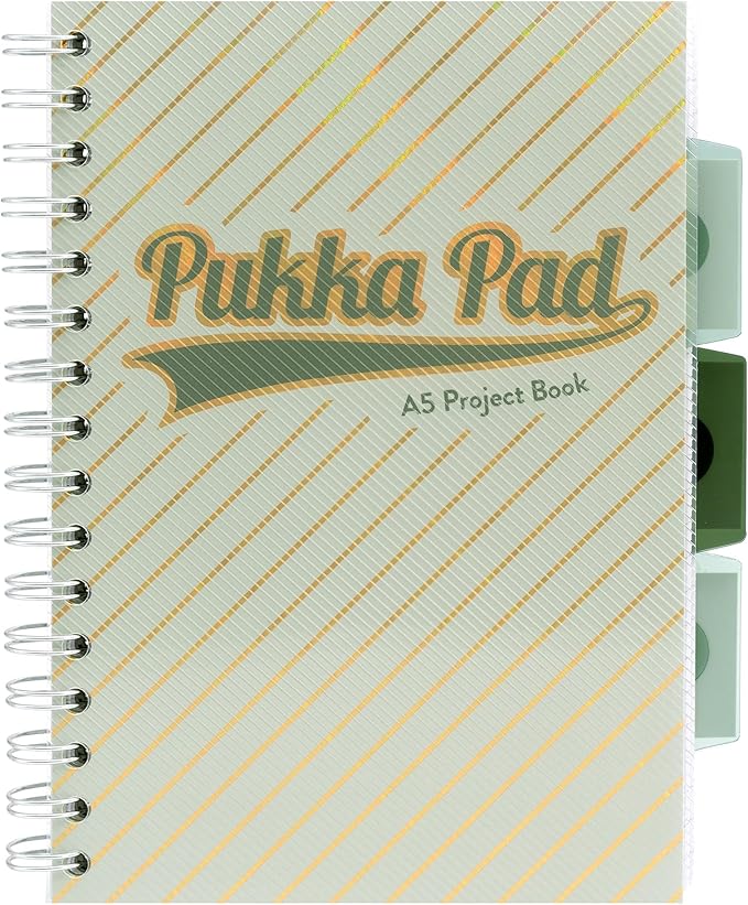 A5 Pukka Pad Pastel Project Book - Green