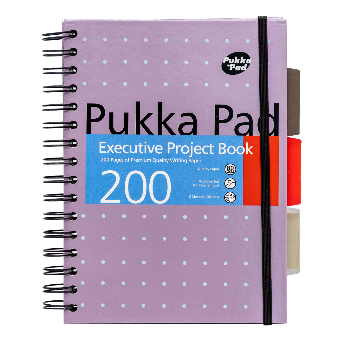 A5 Pukka Pad Lined Metallic Executive Project Book - Various Colours