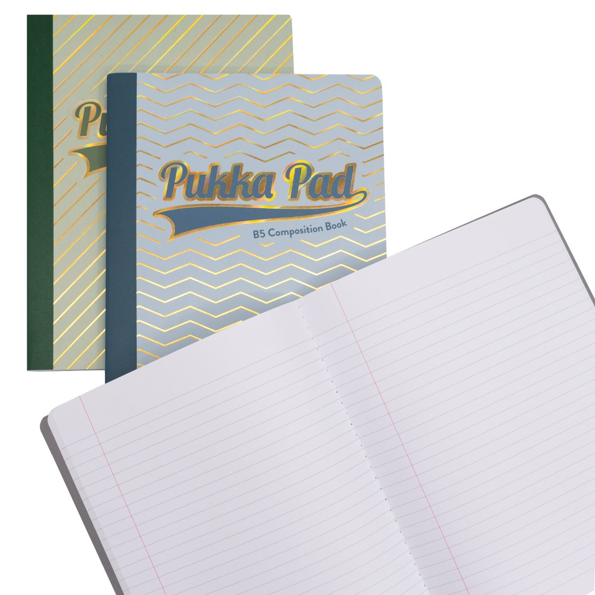 B5 Pukka Pads Composition Book - Haze Blue