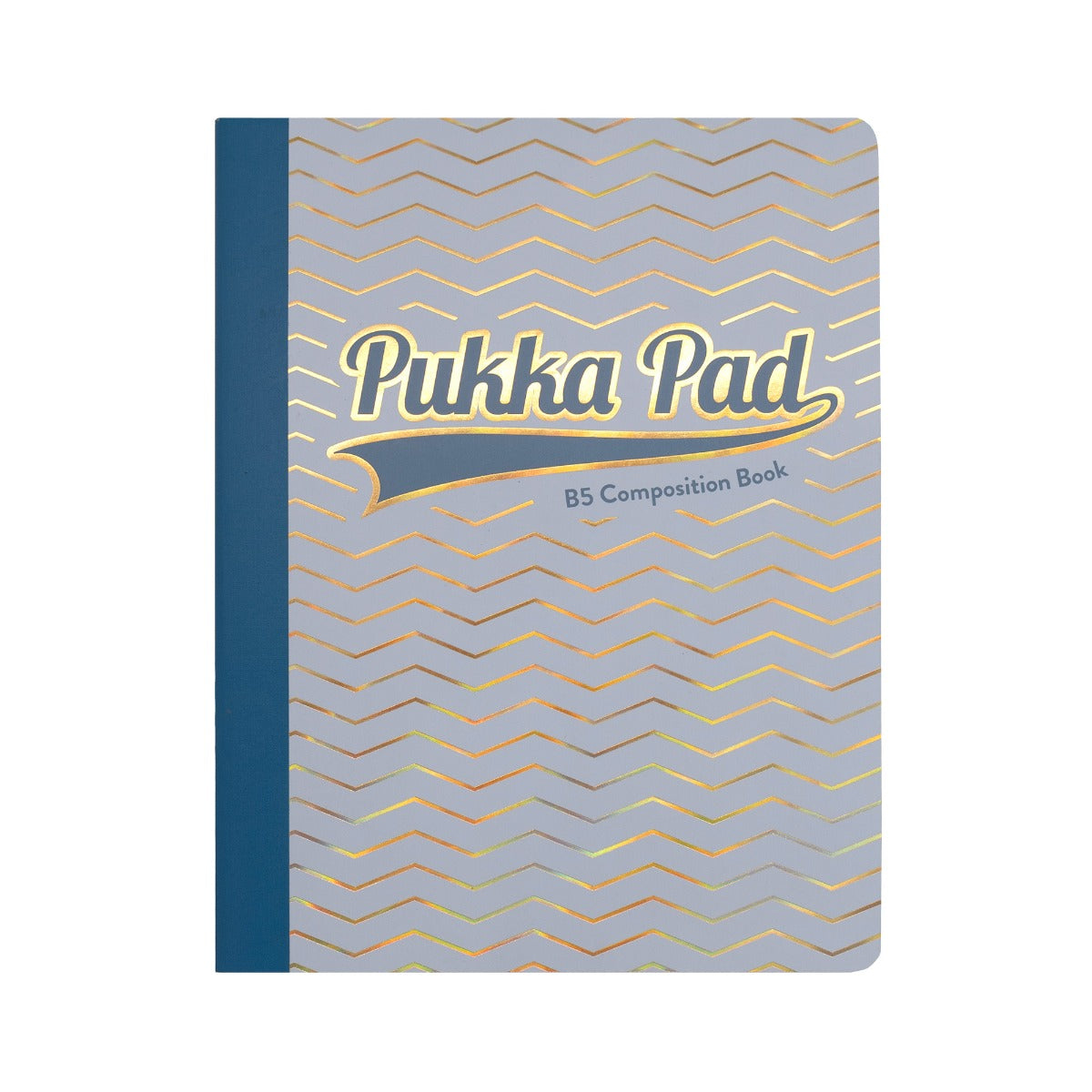 Pukka Pads Haze B5 Composition Book - Blue Hot Foil