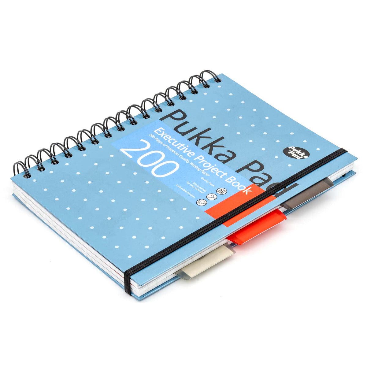 A5 Pukka Pad Lined Metallic Executive Project Book - Various Colours
