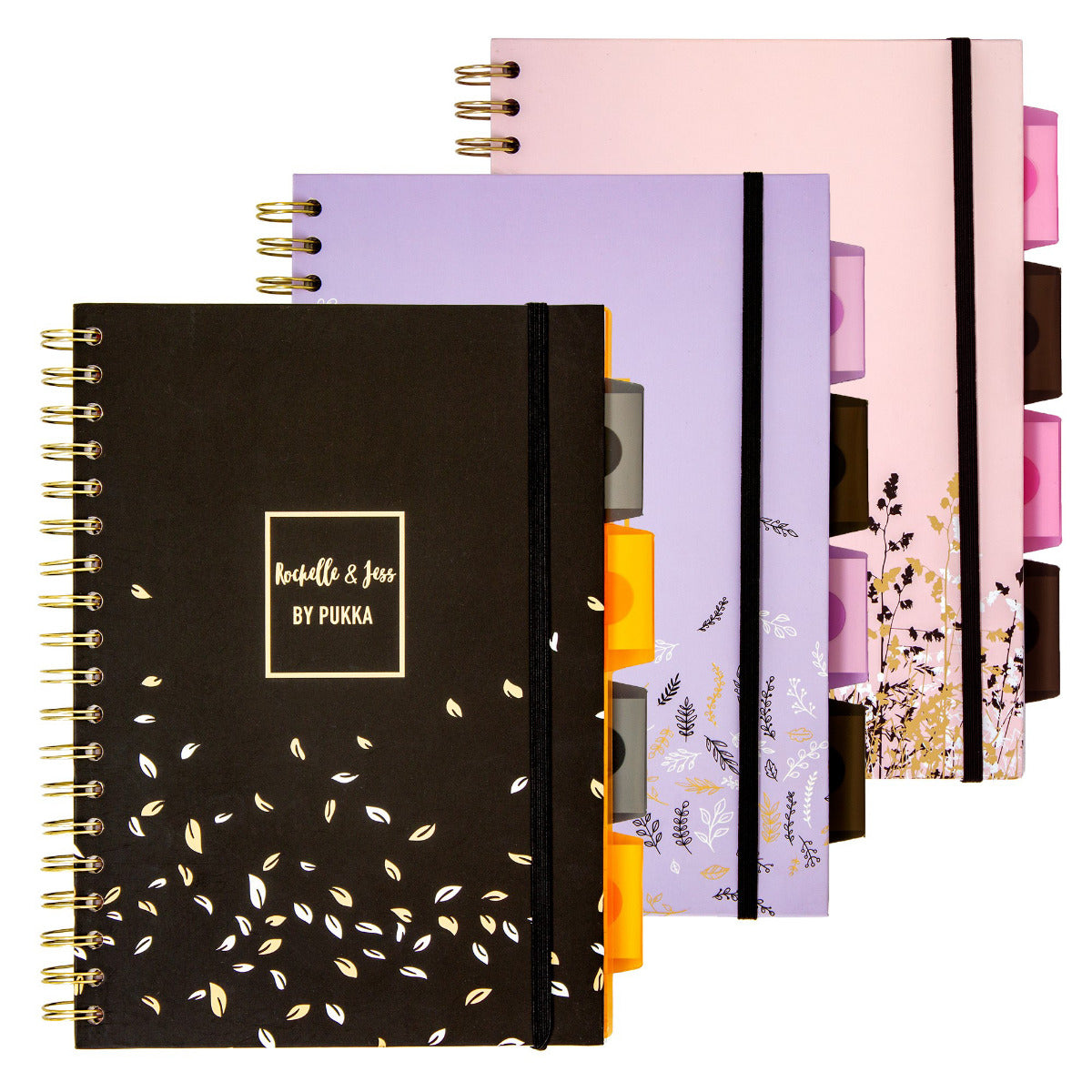 B5 Pukka Pads Rochelle & Jess Lined Project Book - Various Colours
