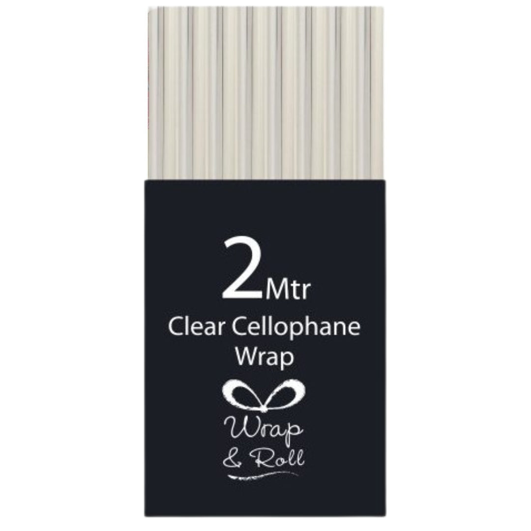 Eurowrap Clear Cellophane Wrap Roll 0.7 x 2m