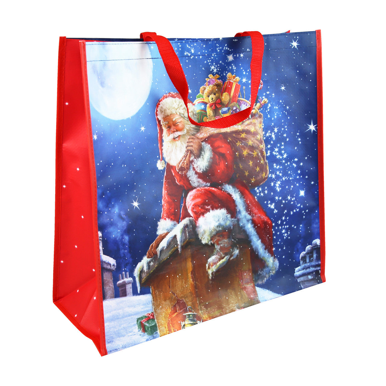 Christmas Gift Bag Big 45 x 45cm Santa