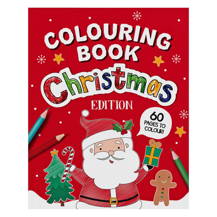 Colouring Book Christmas Edetion Red