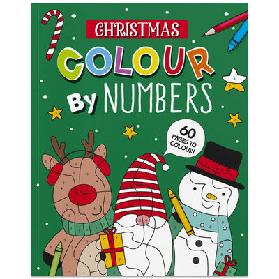 Christmas Colour By Numbers Green