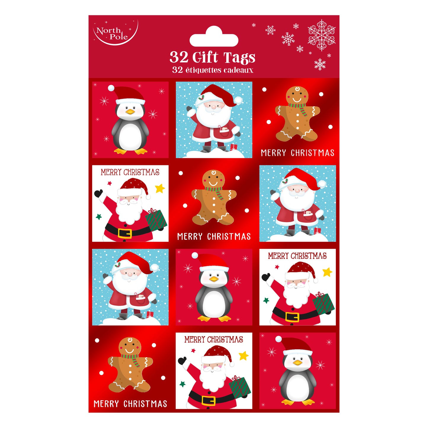 Eurowrap Gift Tags A Pack Of 32pcs - Cute