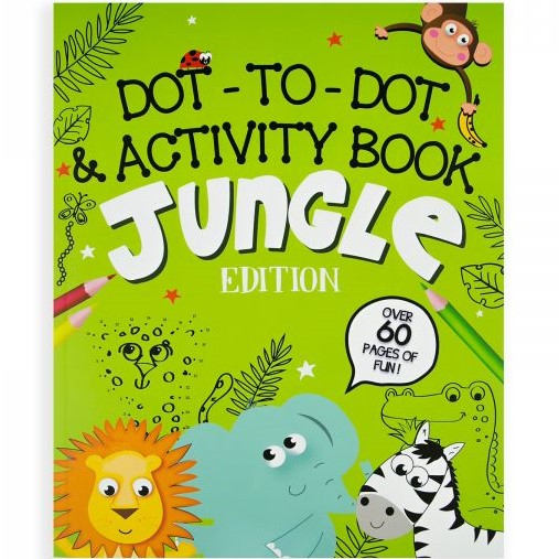 Dot-To-Dot & Activity Book - Jungle