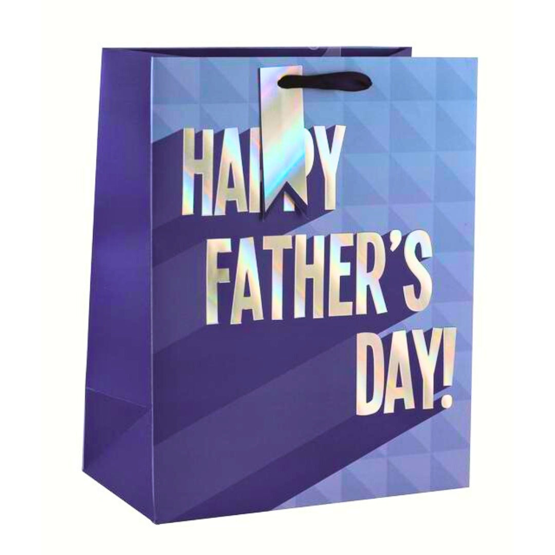 Eurowrap Gift Bag Large 45 x 33cm - Happy Father's Day!