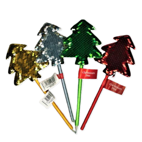 Christmas Pens - Christmas Trees x 1pc Assortment