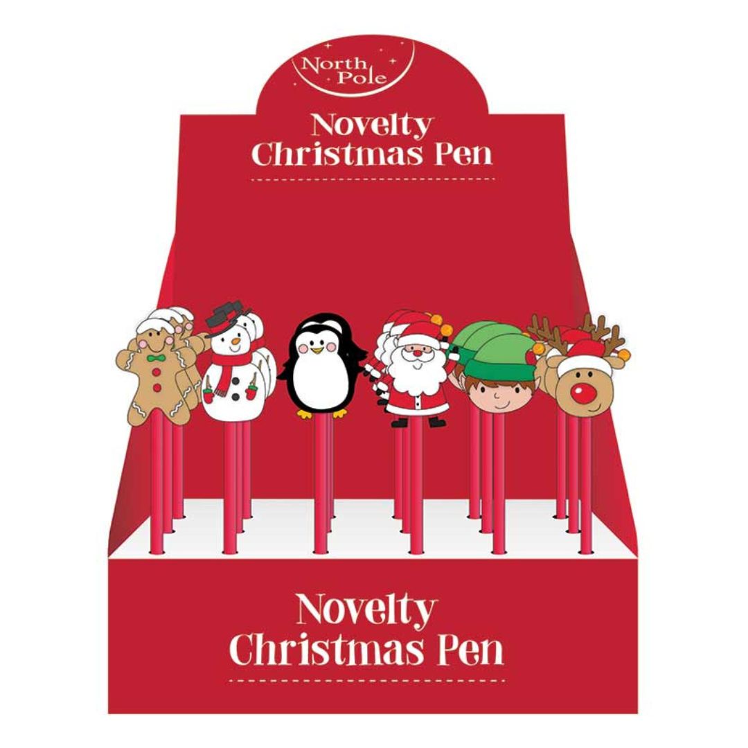 Christmas Pens x 1pc Assortment