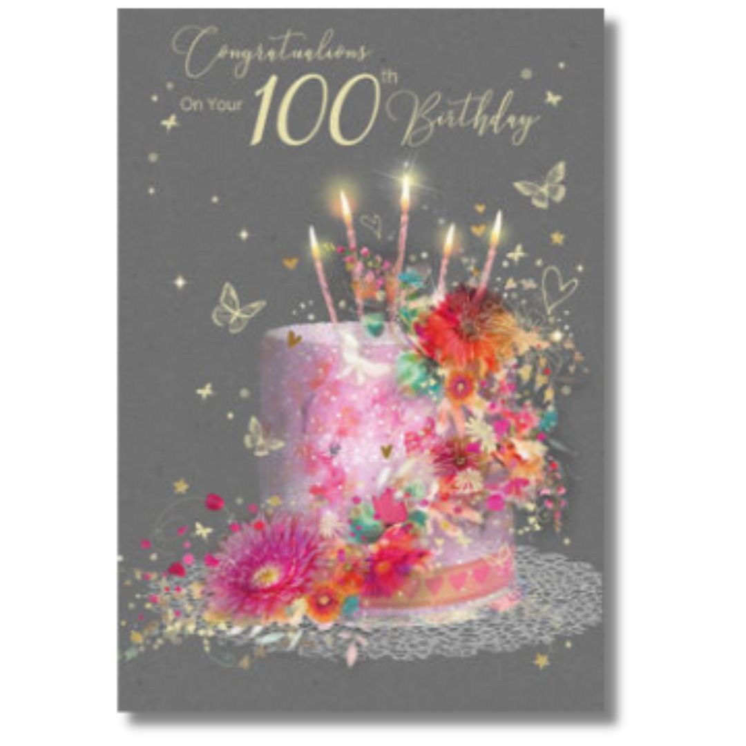 100th Birthday Card