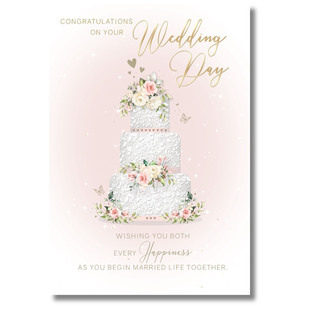 Cherry Orchard Congratulations On Your Wedding Day - Greeting Card