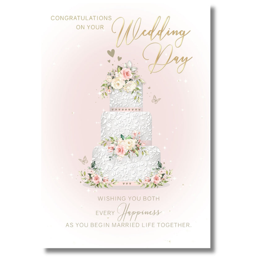 Cherry Orchard Congratulations On Your Wedding Day - Greeting Card