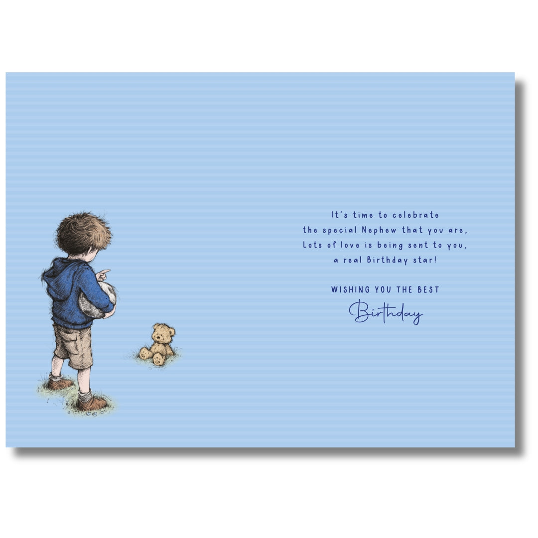 Cherry Orchard Nephew Happy Birthday - Greeting Card