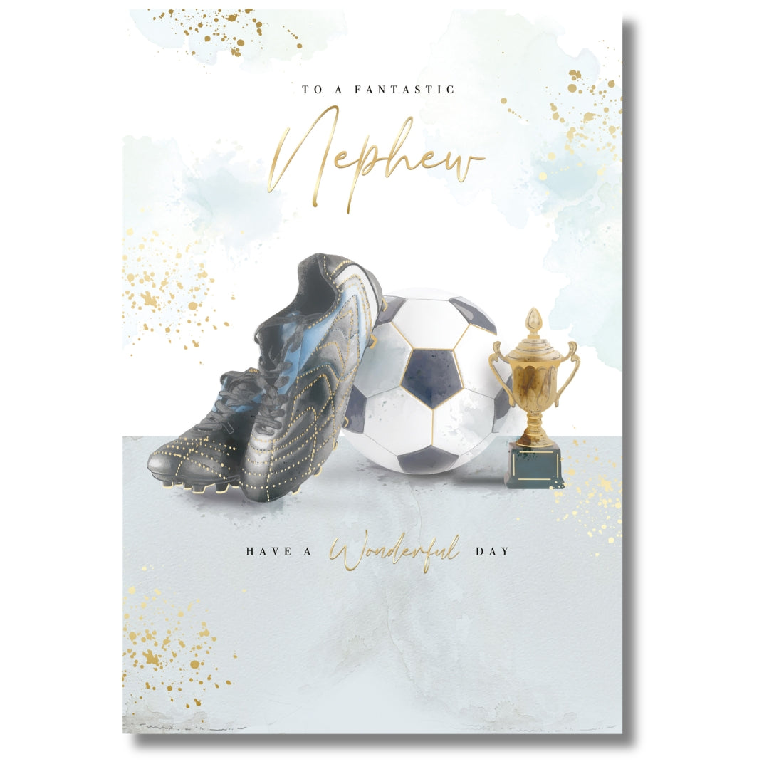 Cherry Orchard To A Fantastic Nephew Have A Wonderful Day - Greeting Card