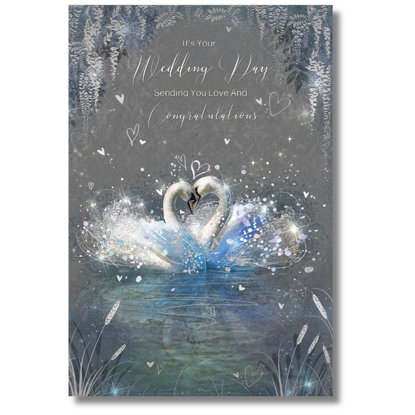 Cherry Orchard It's Your Wedding Day Sending You Love And Congratulations - Greeting Card