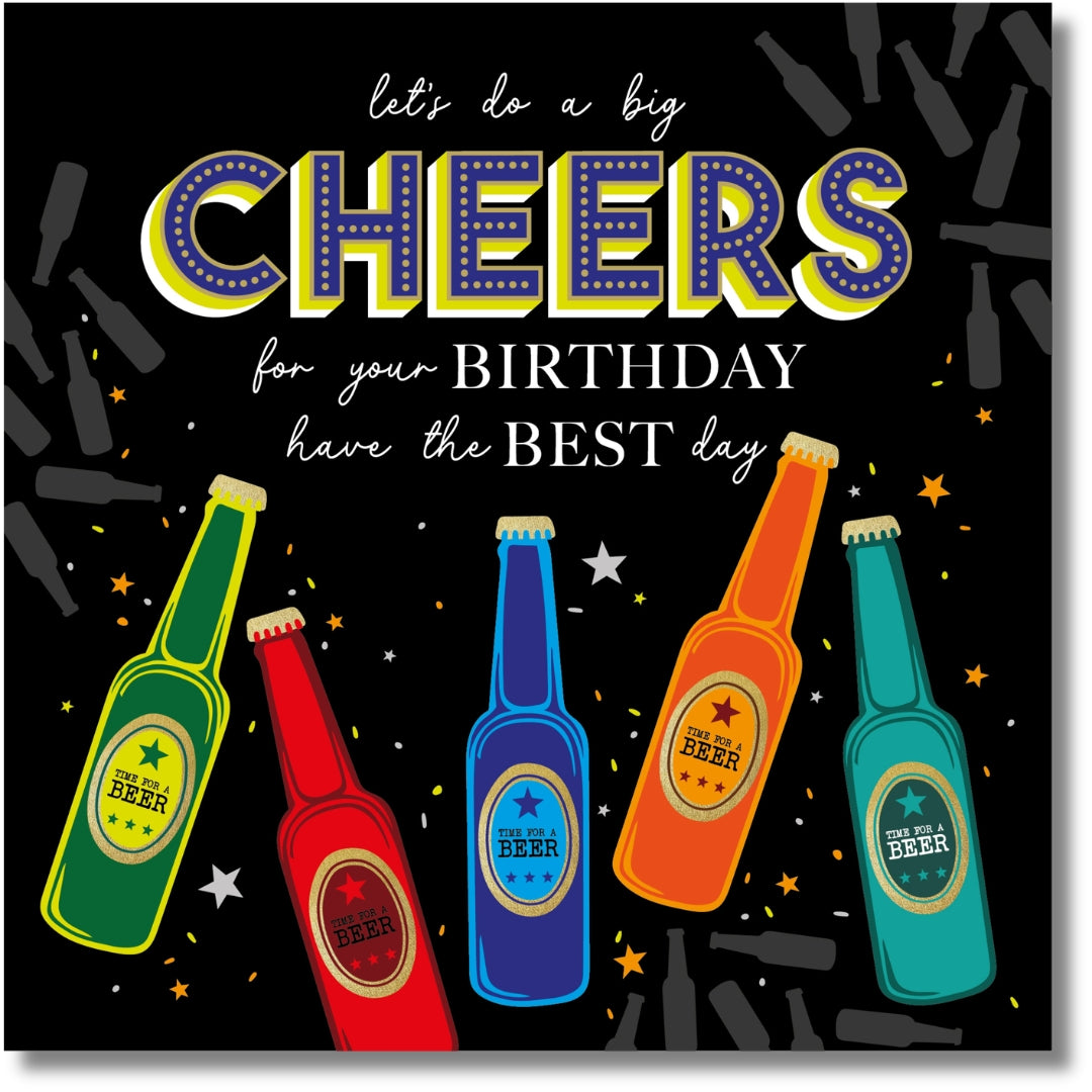 Cherry Orchard Cheers Birthday - Greeting Card