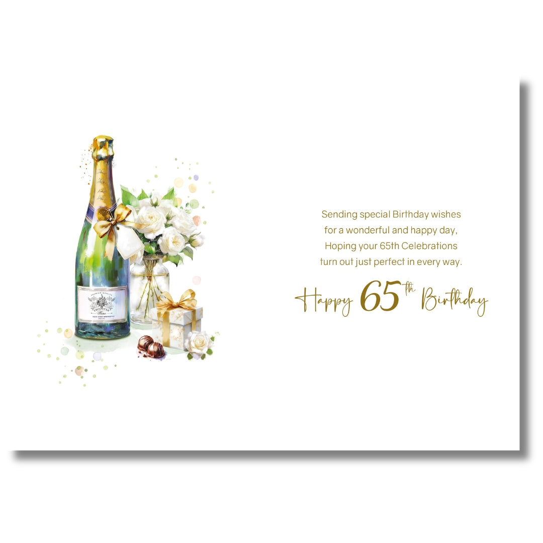 Cherry Orchard 65 Today Wishing You A Very Happy Birthday - Greeting Card