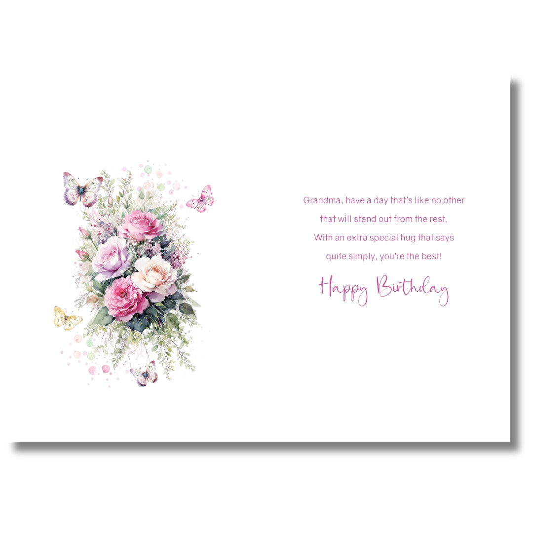Cherry Orchard To A Wonderful Grandma On Your Birthday - Greeting Card