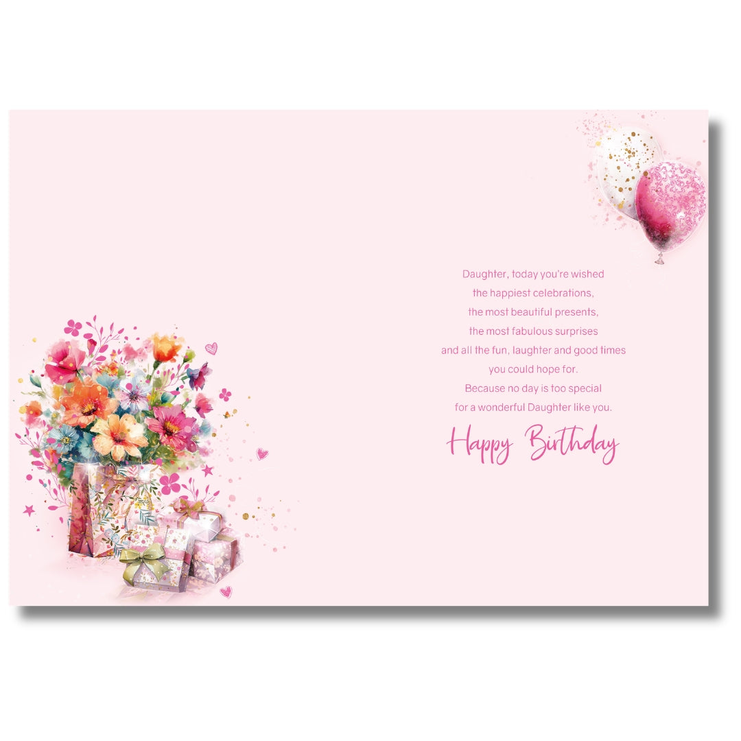 Cherry Orchard To A Beautiful Daughter On Your Birthday - Greeting Card