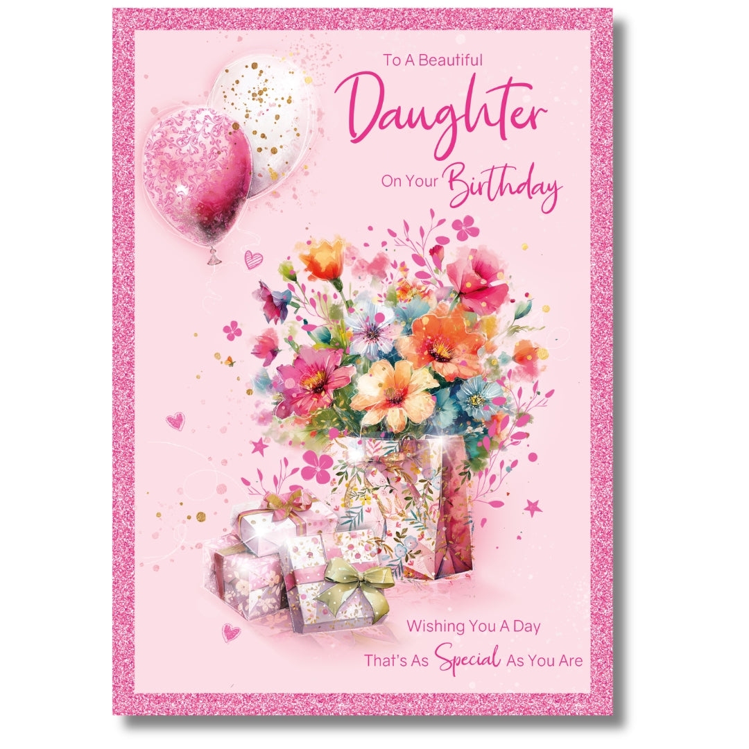 Cherry Orchard To A Beautiful Daughter On Your Birthday - Greeting Card