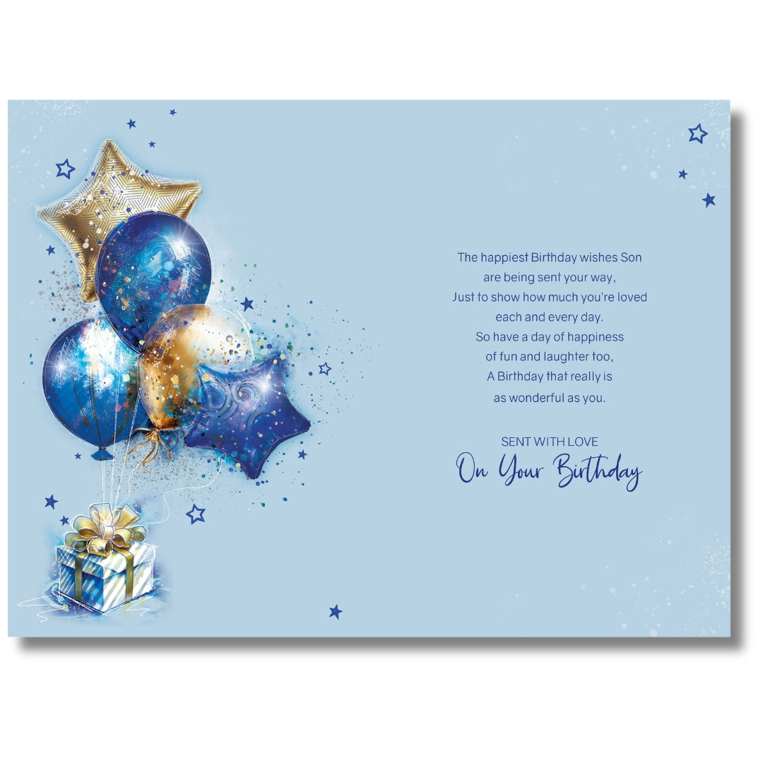 Cherry Orchard To A Very Special Son On Your Birthday - Greeting Card