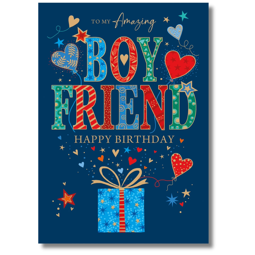 Cherry Orchard To My Amazing Boyfriend Happy Birthday - Greeting Card