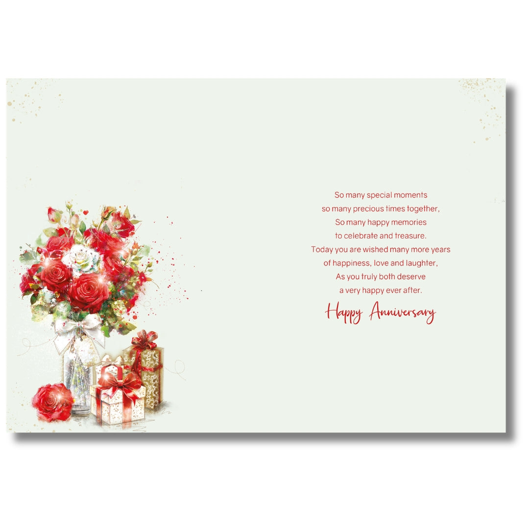 Cherry Orchard To A Special Couple On Your Anniversary - Greeting Card