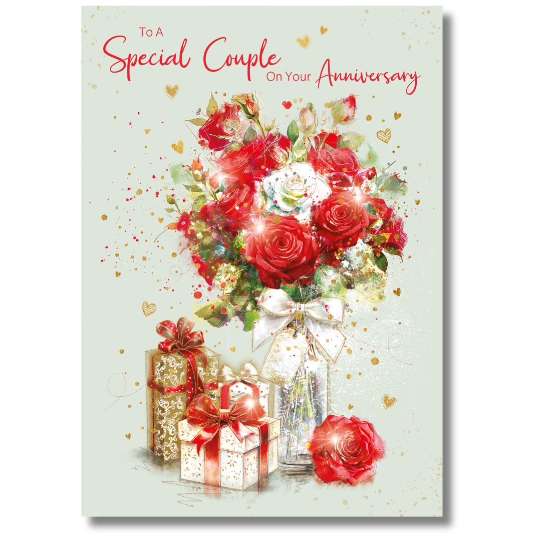 Cherry Orchard To A Special Couple On Your Anniversary - Greeting Card