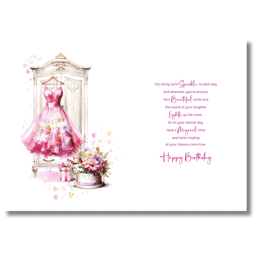 Cherry Orchard To An Extra Special Daughter Wishing You Everything Wonderful - Greeting Card