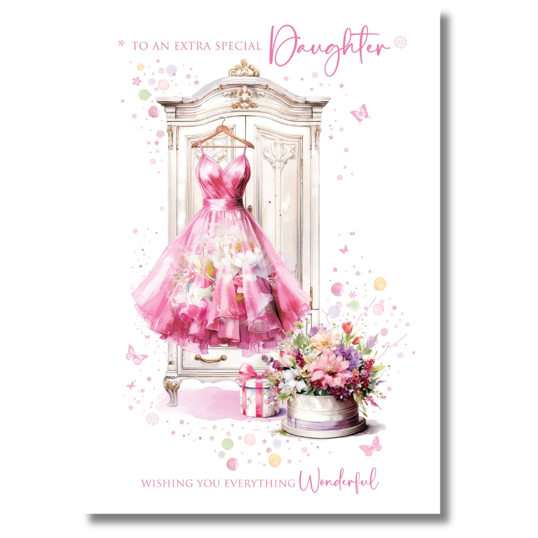 Cherry Orchard To An Extra Special Daughter Wishing You Everything Wonderful - Greeting Card