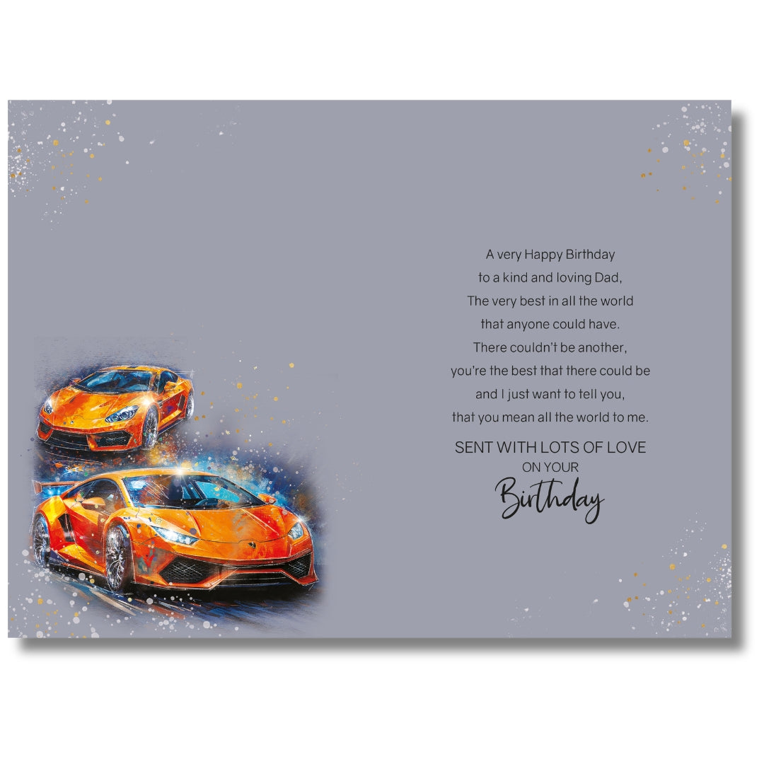 Cherry Orchard To A Special Dad On Your Birthday - Greeting Card