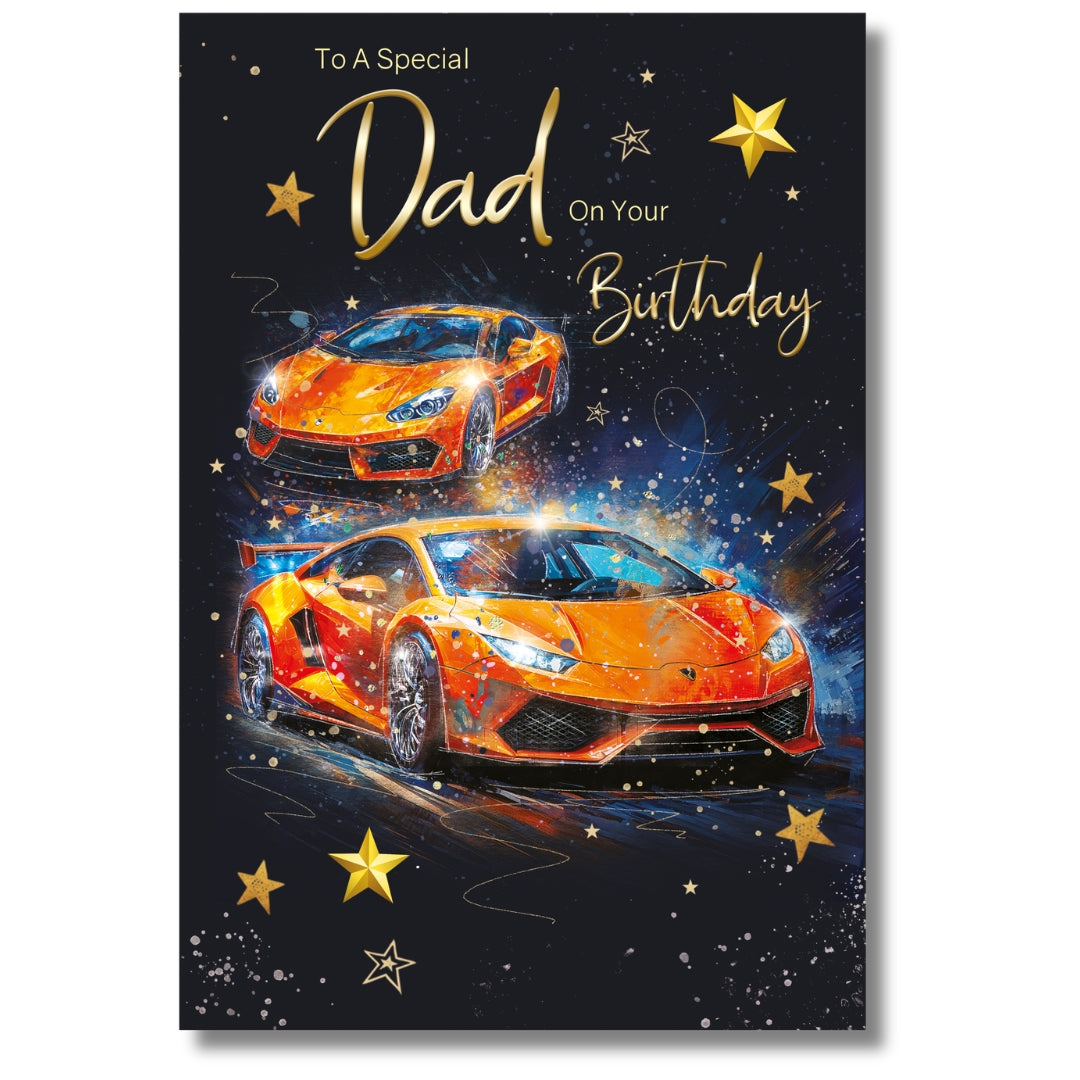 Cherry Orchard To A Special Dad On Your Birthday - Greeting Card