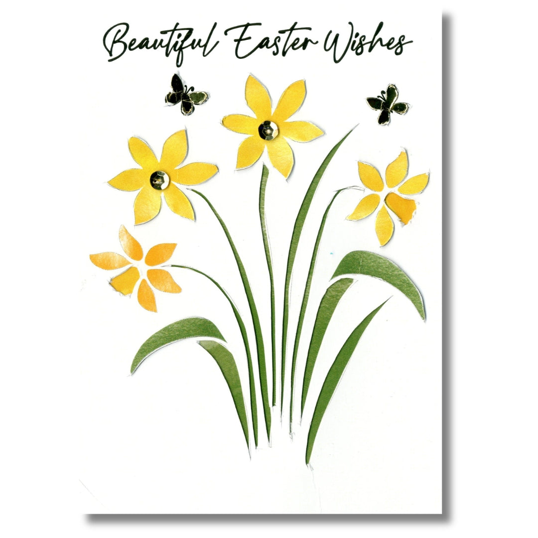 SecondNature Beautiful Easter Wishes - Greeting Card