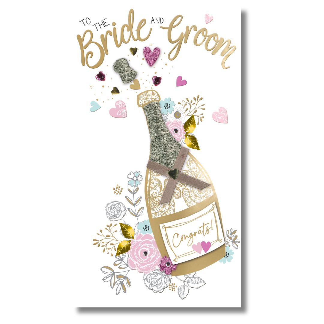 To The Bride and Groom - Greeting Card