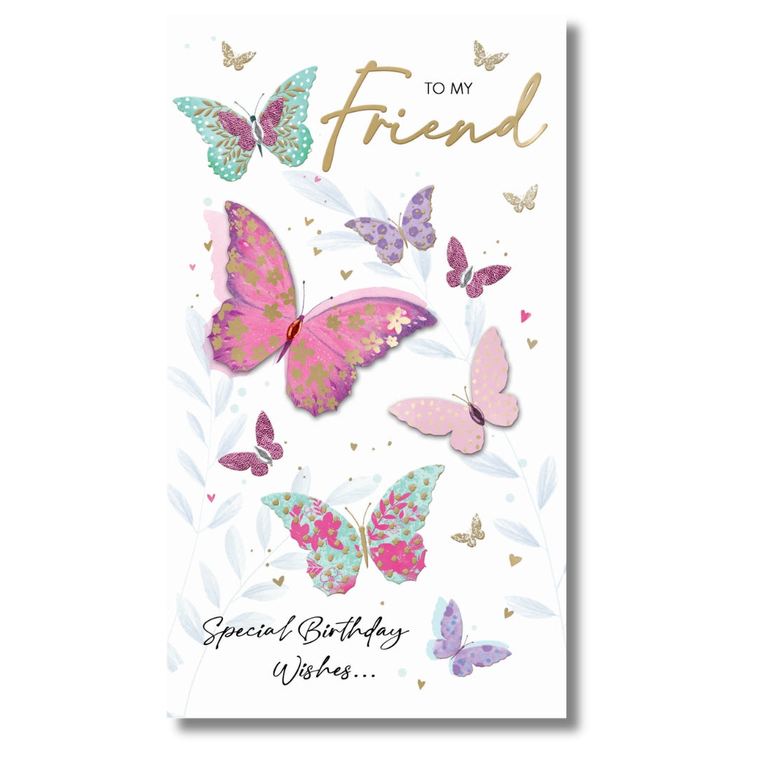 SecondNature To My Friend Special Birthday Wishes - Greeting Card