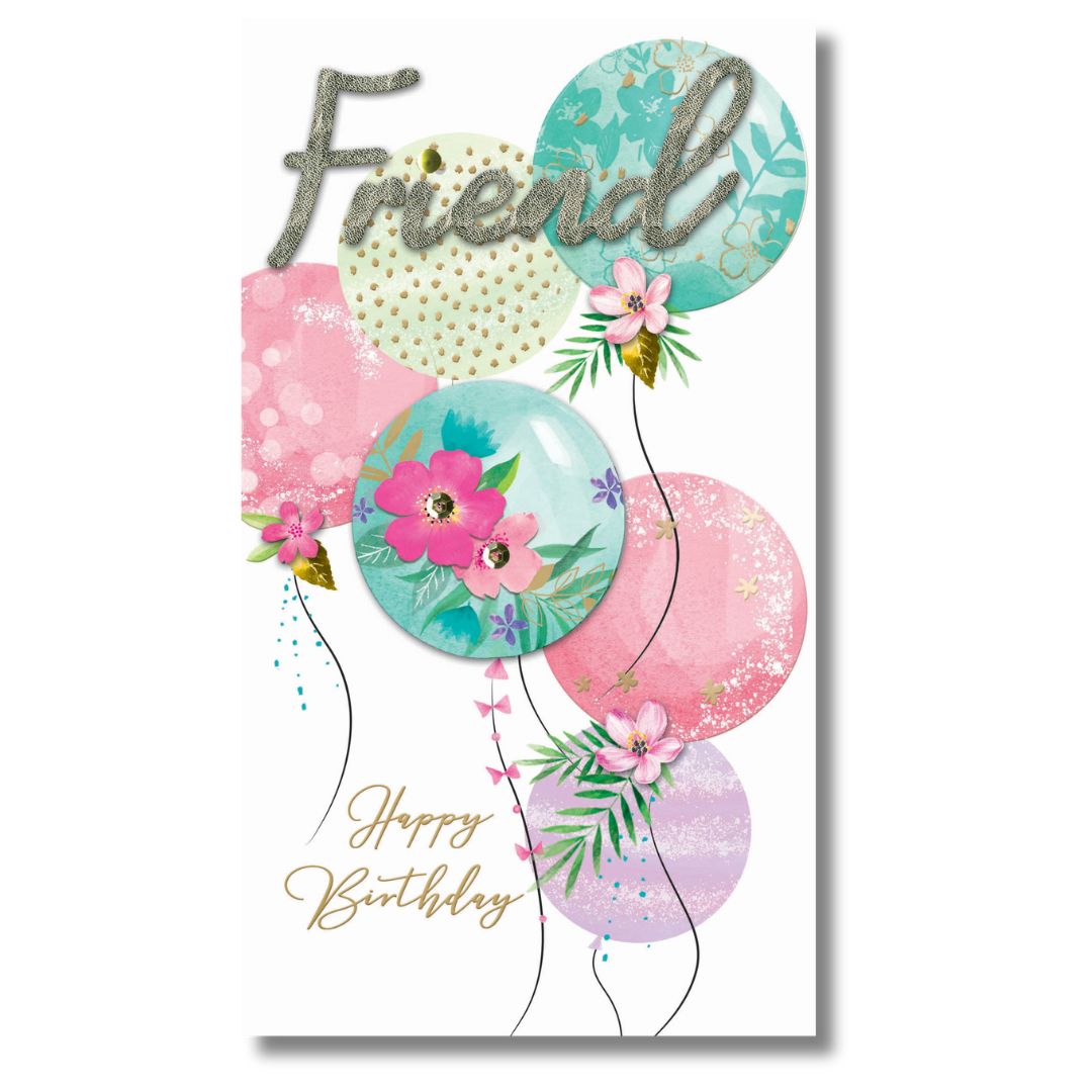 Second Nature Friend Happy Birthday - Greeting Card