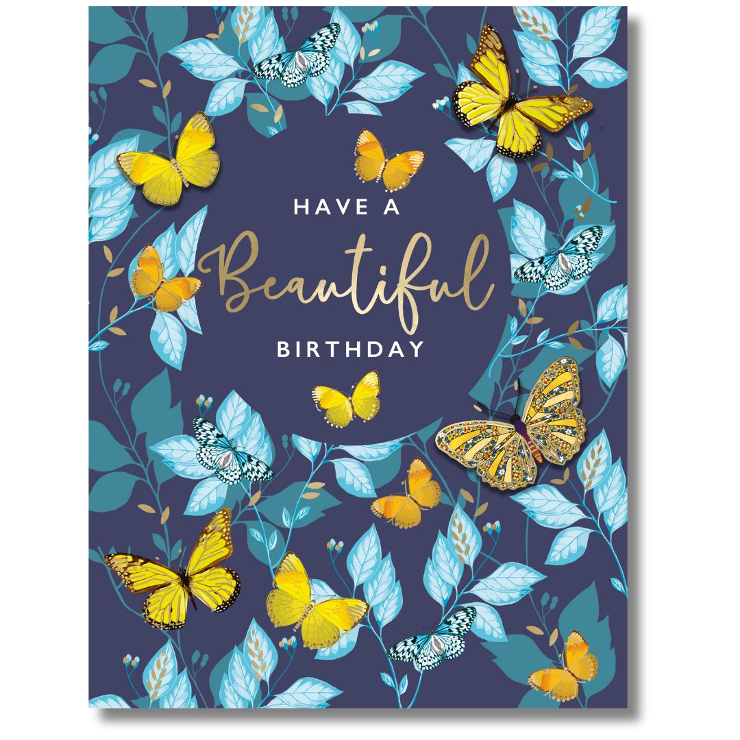 Second Nature Have A Beautiful Birthday - Greeting Card