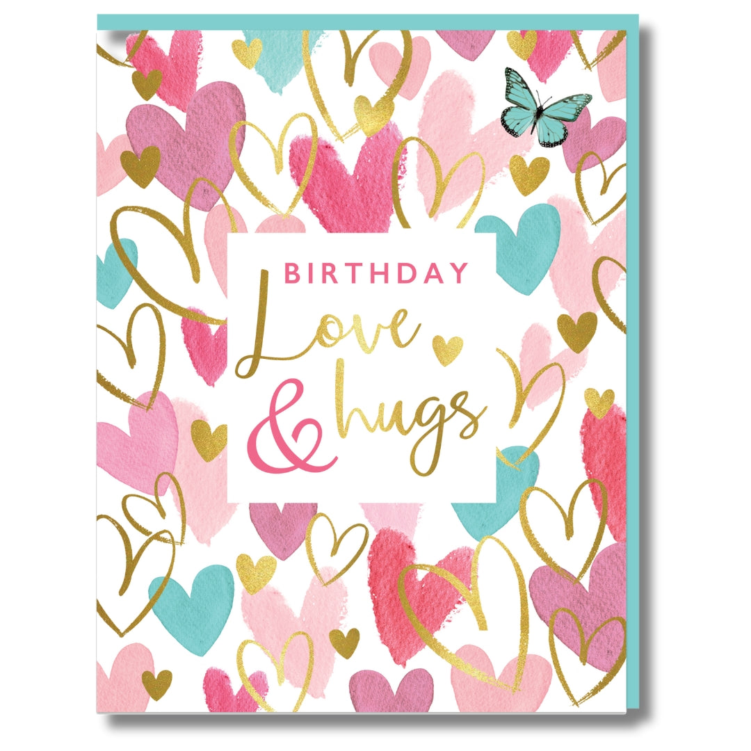 SecondNature Birthday Love & Hugs - Pop-Up Greeting Card