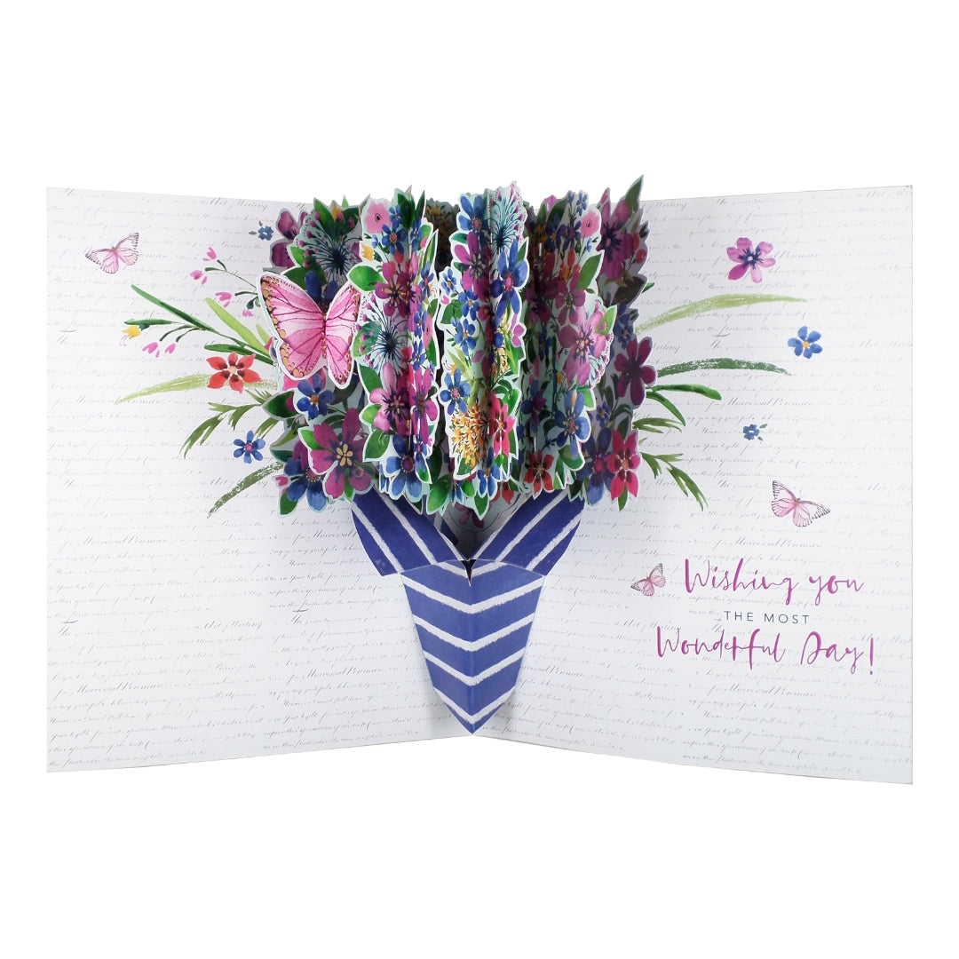 SecondNature Just For You On Your Birthday - Pop-Up Greeting Card
