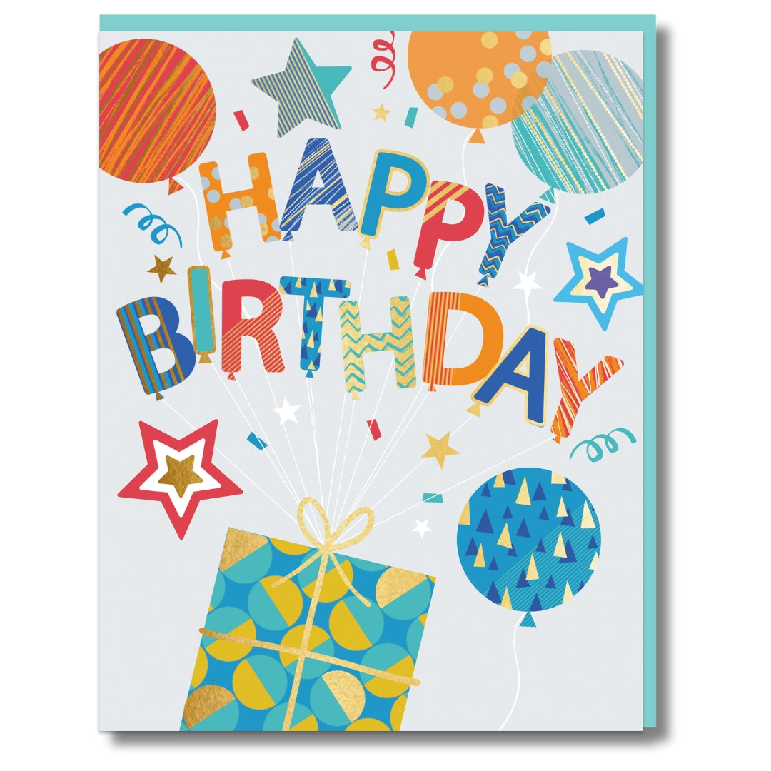 SecondNature Happy Birthday - Pop-Up Greeting Card