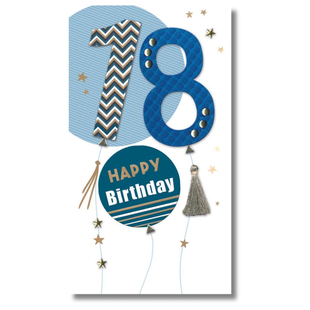 18 Happy Birthday Greeting Card