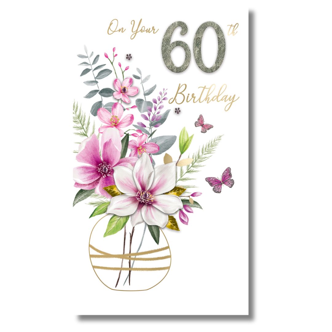 Second Nature On Your 60 Birthday - Greeting Card