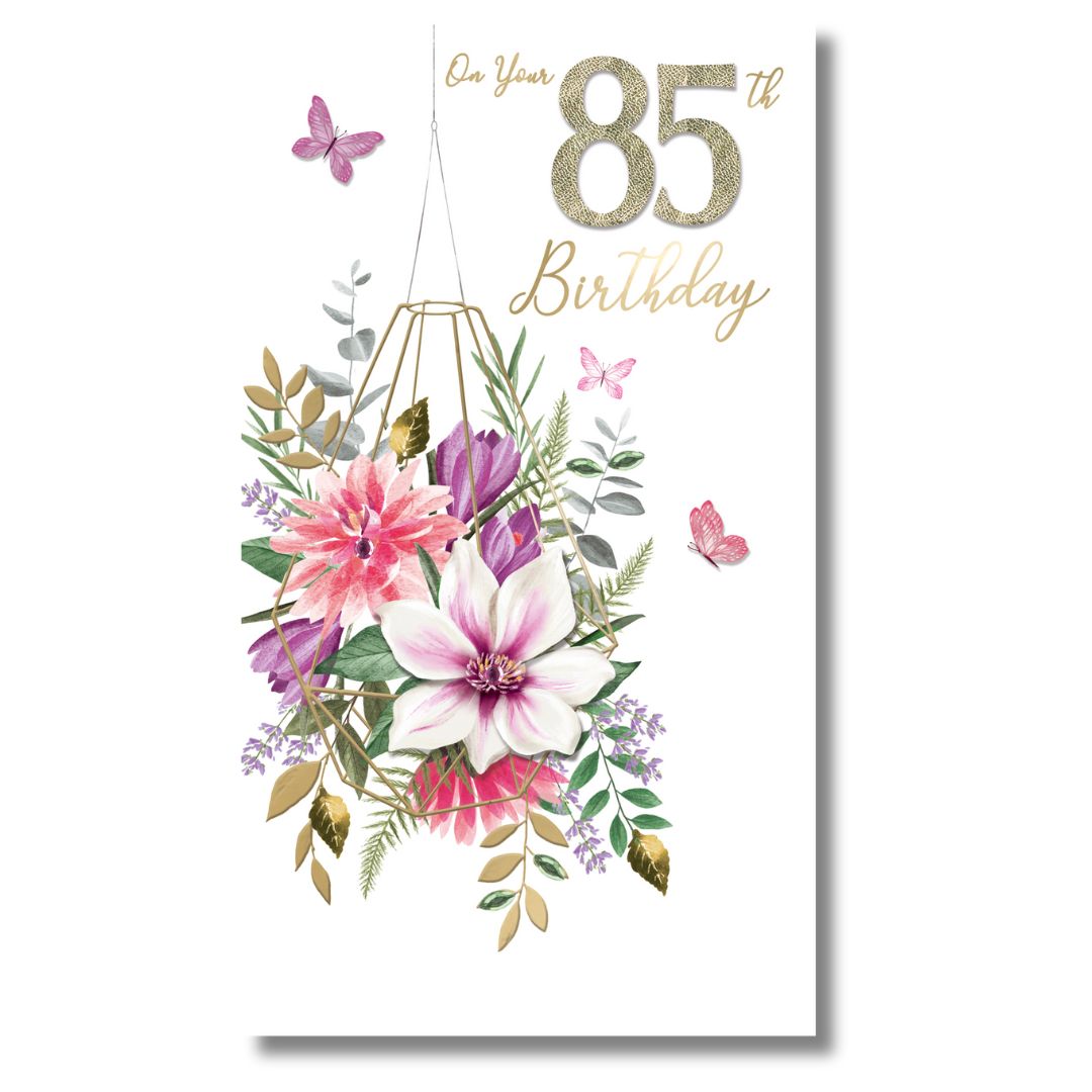 On Your 85th Birthday Card