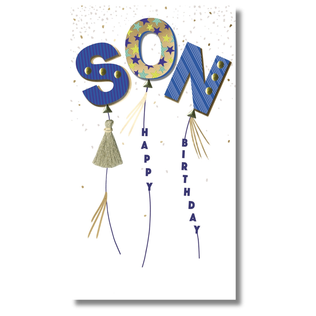 SecondNature Son Happy Birthday - Greeting Card