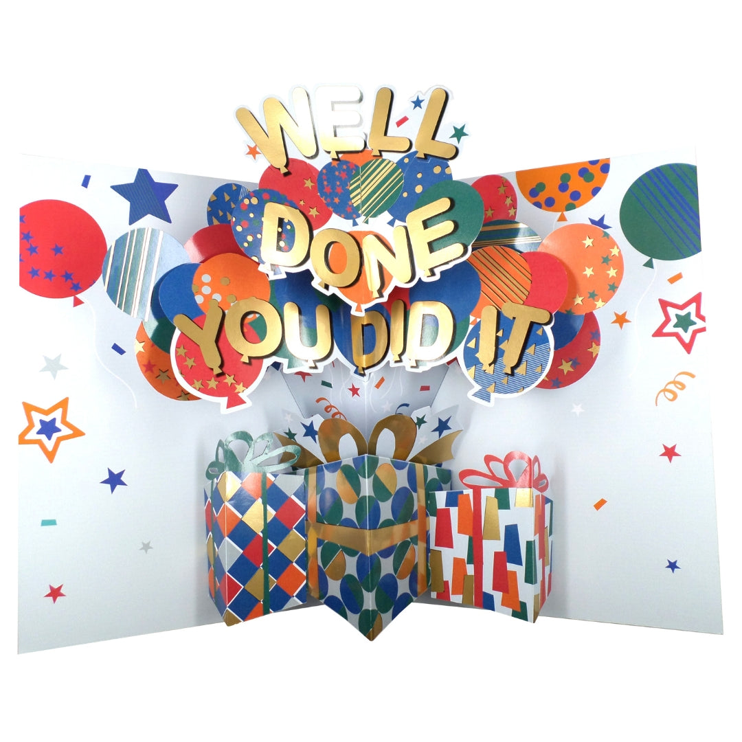 SecondNature Happy Graduation - Pop-Up Greeting Card