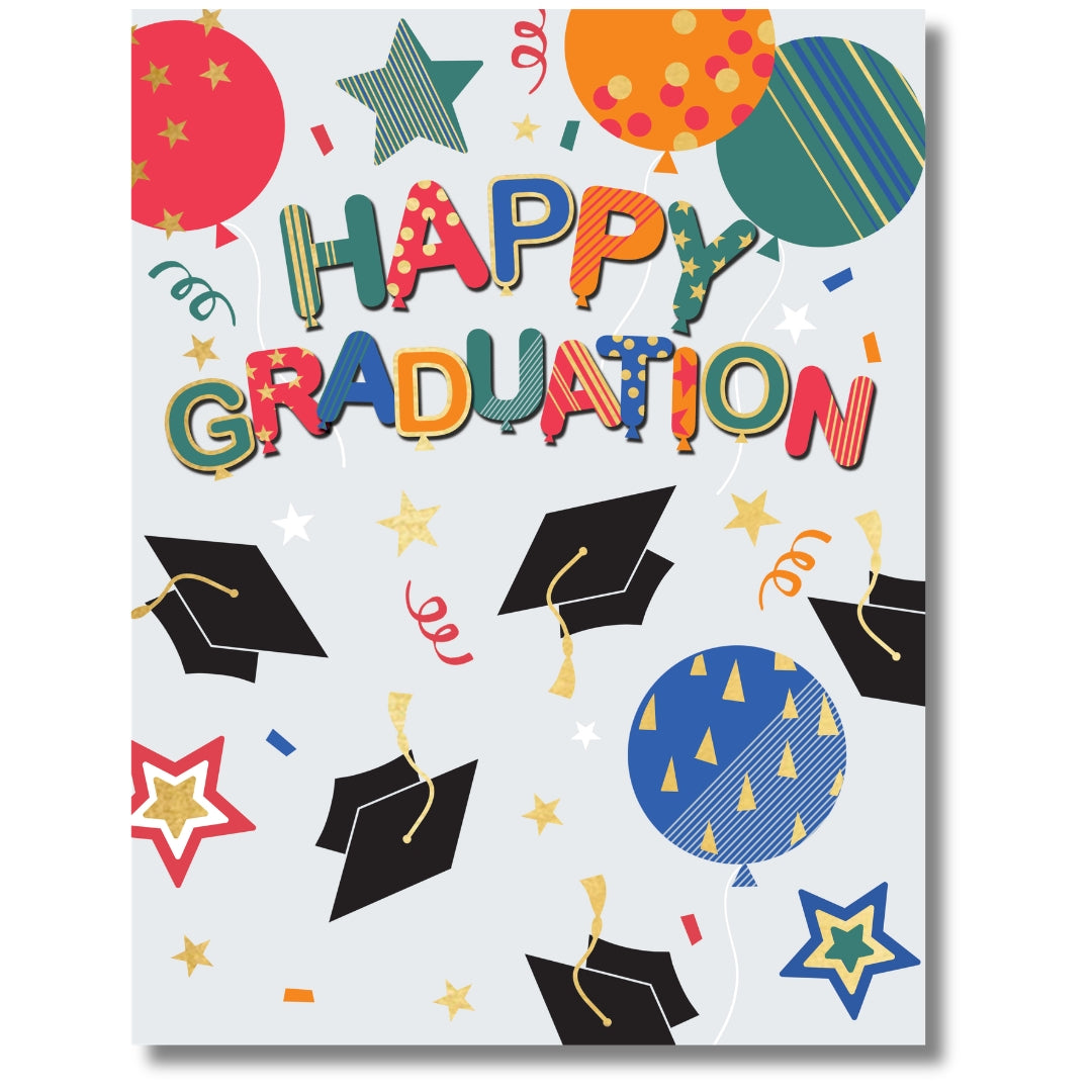 SecondNature Happy Graduation - Pop-Up Greeting Card