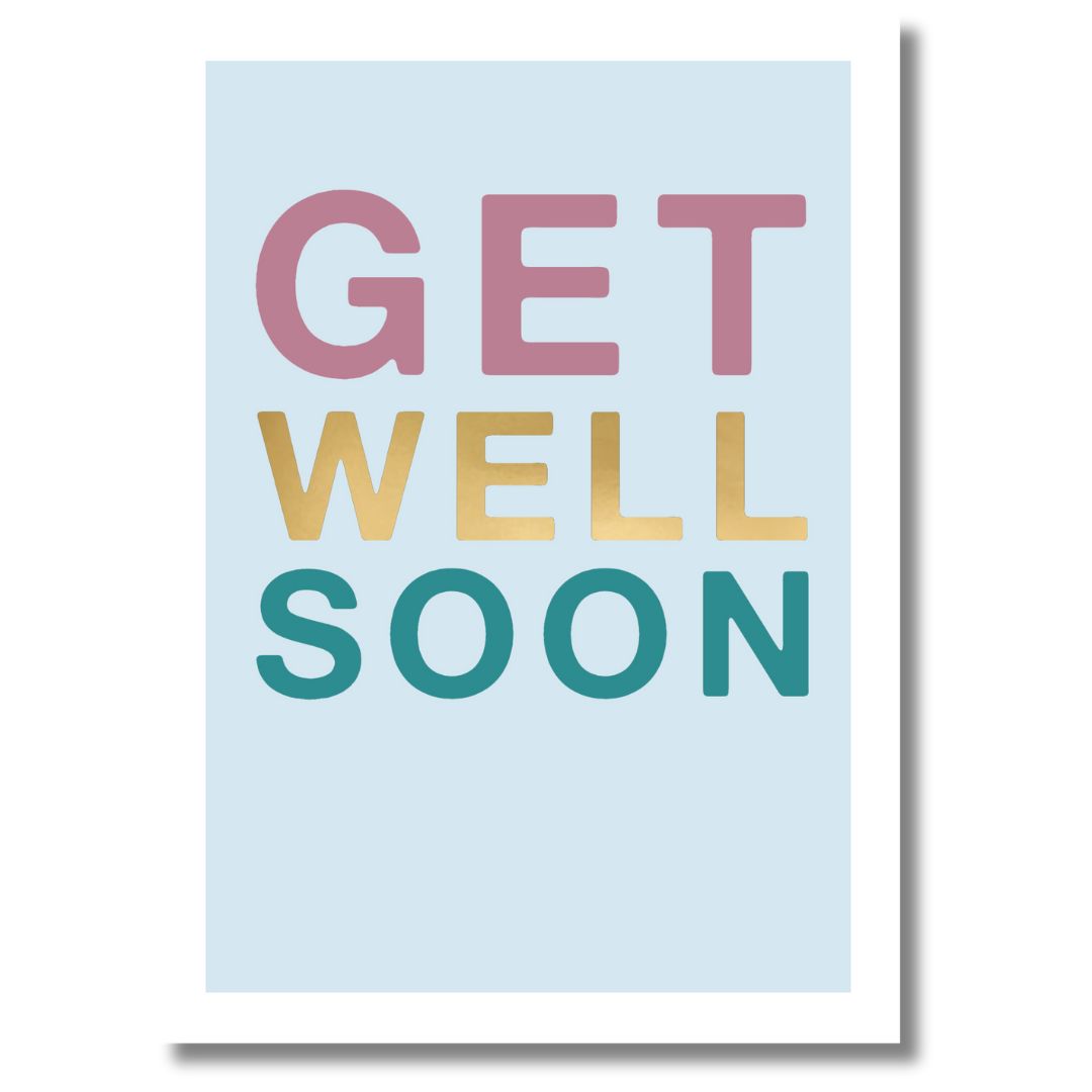 Get Well Soon Greeting Card